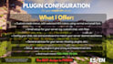 config plugins in your minecraft server