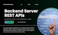 create backend rest API server using golang gin framework