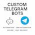 develop a custom telegram bot