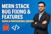 fix mern stack bugs with fast 24 hour delivery