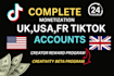 do complete tiktok monetization organically with creator reward program