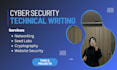 do cybersecurity technical writing and security projects