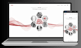 develop responsive frontend websites using HTML, CSS, js, and UI frameworks