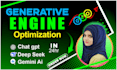 do generative engine optimizations and SEO rich GEO optimized content