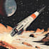 design a spaceship sci fi illustration
