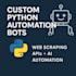 create a python bot to automate your tasks