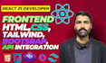 develop responsive react js frontend with API integration