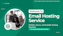 set up custom domain email, hosting dns configuration