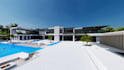 visualize 3d garden villa, apartment complex,3d penthouse rendering,3d grandview