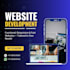 build a simple business website with mobile friendly design