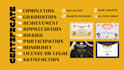 design any kind of certificate