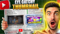 create amazing youtube thumbnail