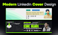 design professional linkedin banner for personal branding