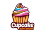 design creative cupcake logo for your business