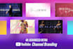 create custom youtube intro and outro video in 24 hours
