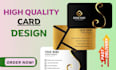 create business card, letterhead and stationery design