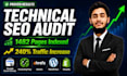 fix technical seo audit errors and google search console indexing issues