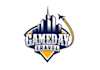 create college athletics travel company logo