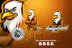 do mascot bird owl eagle logo