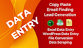 do data entry with lead generation