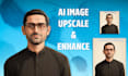 do ai images enhance and upscale