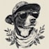 engraving linocut style digital drawing art