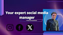 be your personal social media manager for your brand