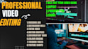 do professional video editing by using capcut and vn