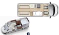 create 3d motorhome, caravan, 3d rendering camper van, 3d cgi