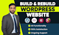 create, rebuild, redesign, copy, clone, revamp wordpress website with elementor