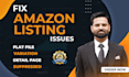 resolve your amazon product listing issues, variation errors