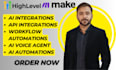 make com automations gohighlevel expert and made com