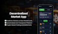 develop a decentralized prediction market dapp like polymarket or augur