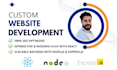 build a custom SEO friendly website using react and nodejs