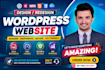 design redesign and develop wordpress websites