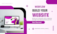 design and develop webflow website, webflow cms, landing page, webflow cms