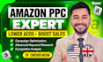 be your amazon PPC ads expert and amazon PPC manager