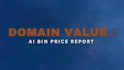 ai domain appraisal and bin price report for 5 domains