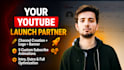 create and fully set up a professional youtube channel that grows