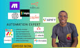 set up make com automation n8n automation n8n io made com make com n8n youtube