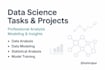 do data science tasks and projects