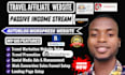 create automated travel affiliate website for passive income stream