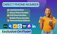 find b2b leads with direct phone numbers and email