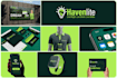 design modern logo, complete branding package and brand book