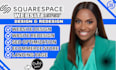 squarespace website design, squarespace website redesign, squarespace redesign