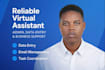 be your reliable virtual assistant for admin, data entry, and business support