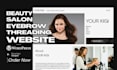create beauty, spa, booking, salon website