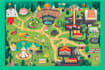 create vector map, city map, site map, event map in illustrator