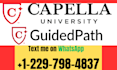 deliver all capella guidedpath modules in 8 weeks