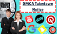 send dmca takedown notice on fb,google, telegram,reddit,instagram,yt,x,shopify
